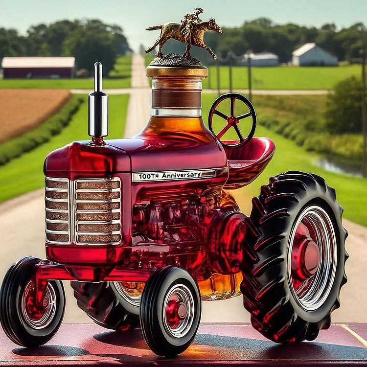 Botella de Whisky Farmall 100 LET