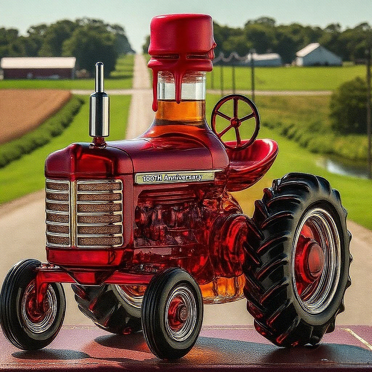 Botella de Whisky Farmall 100 LET