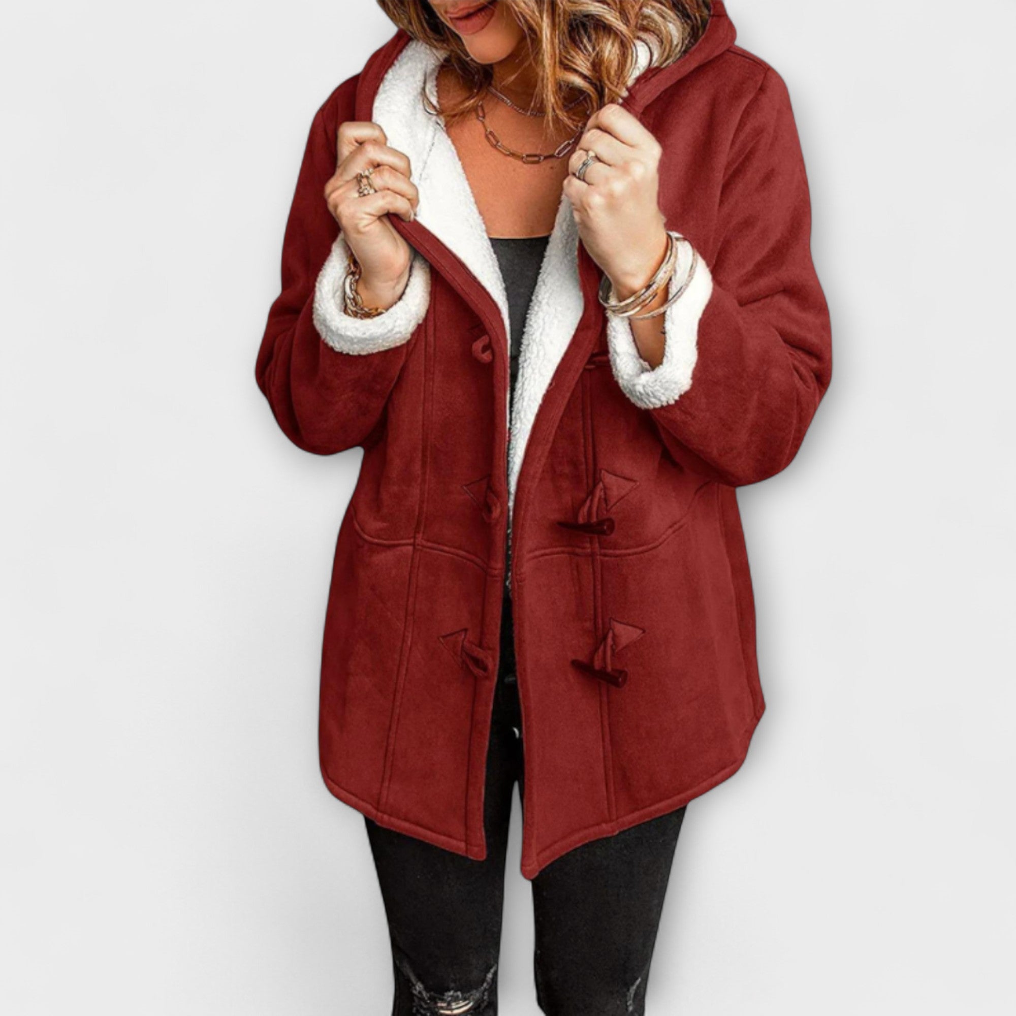 Tereza – Abrigo Elegante de Invierno