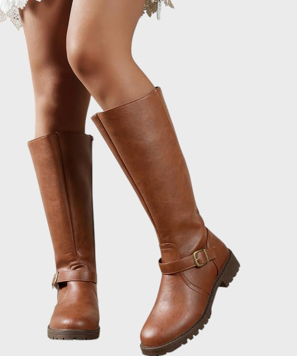 Rosavie – Botas con caña ancha