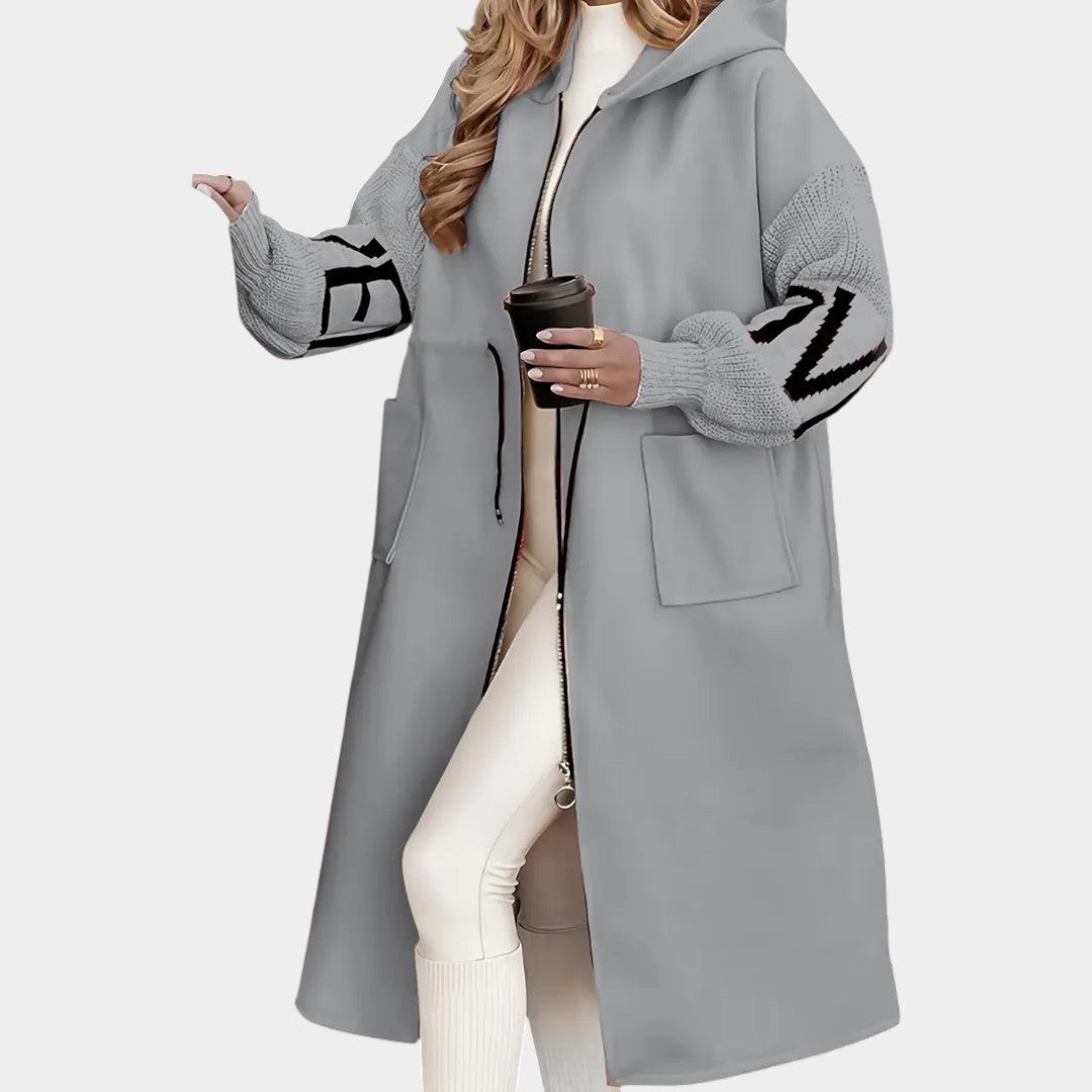 Tereza - Chaqueta de Invierno Cautivadora con Capucha