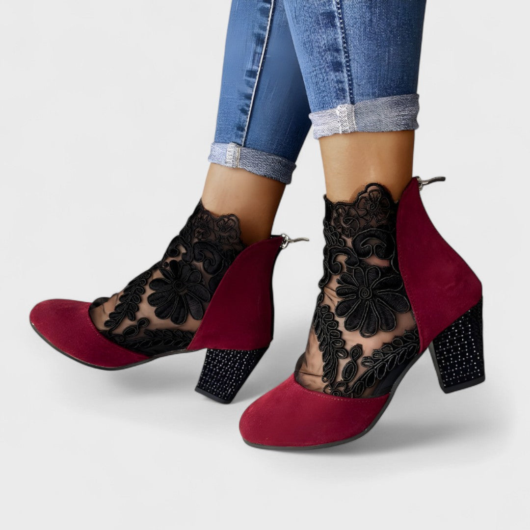 Viktorie - Tacones ortopédicos elegantes y transpirables