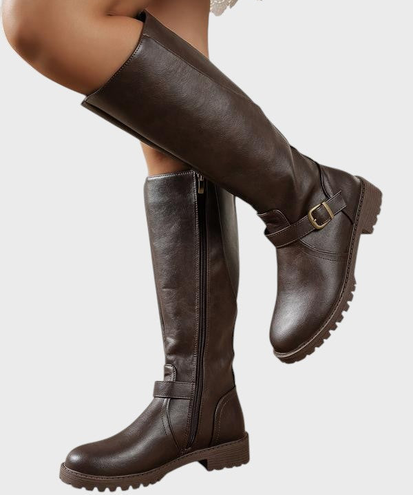 Rosavie – Botas con caña ancha