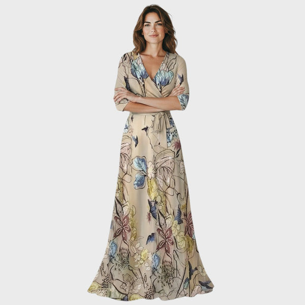 Alma - Vestido Elegante de Mujer con Mangas
