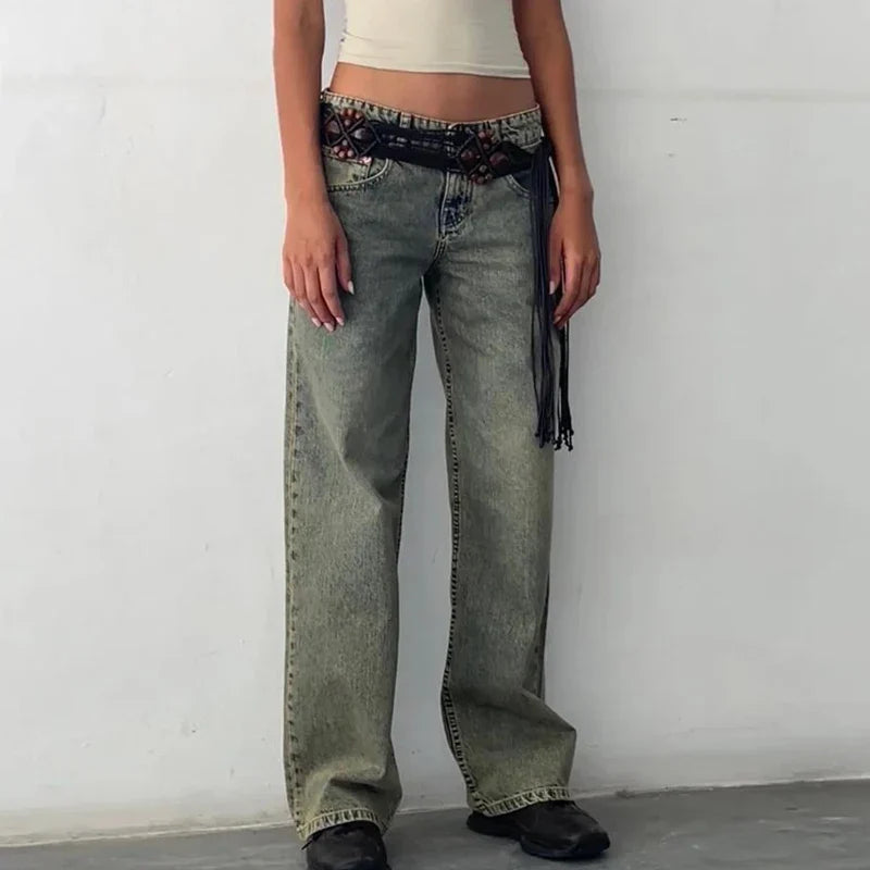 Miley Jeans de Cintura Baja