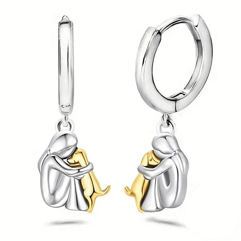 Marie Moda | Dog Embrace Earrings