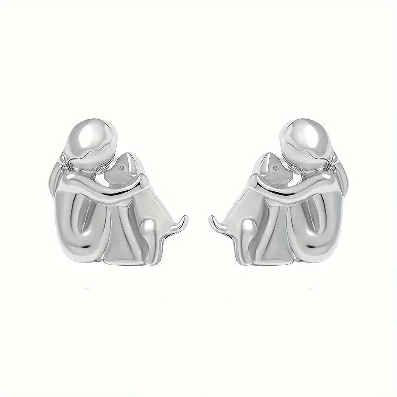 Marie Moda | Dog Embrace Earrings