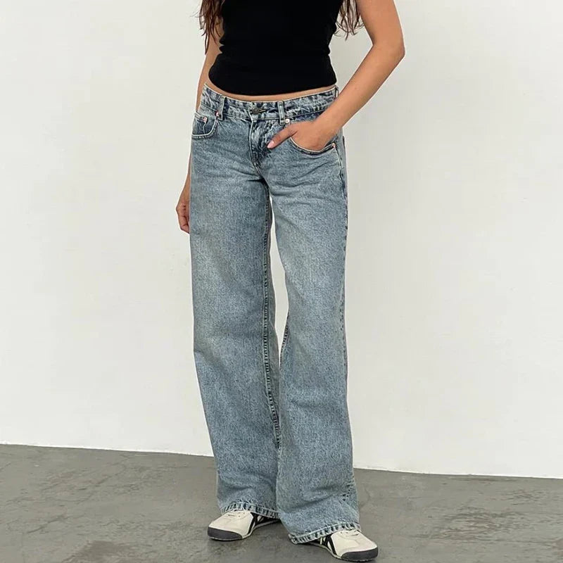 Miley Jeans de Cintura Baja
