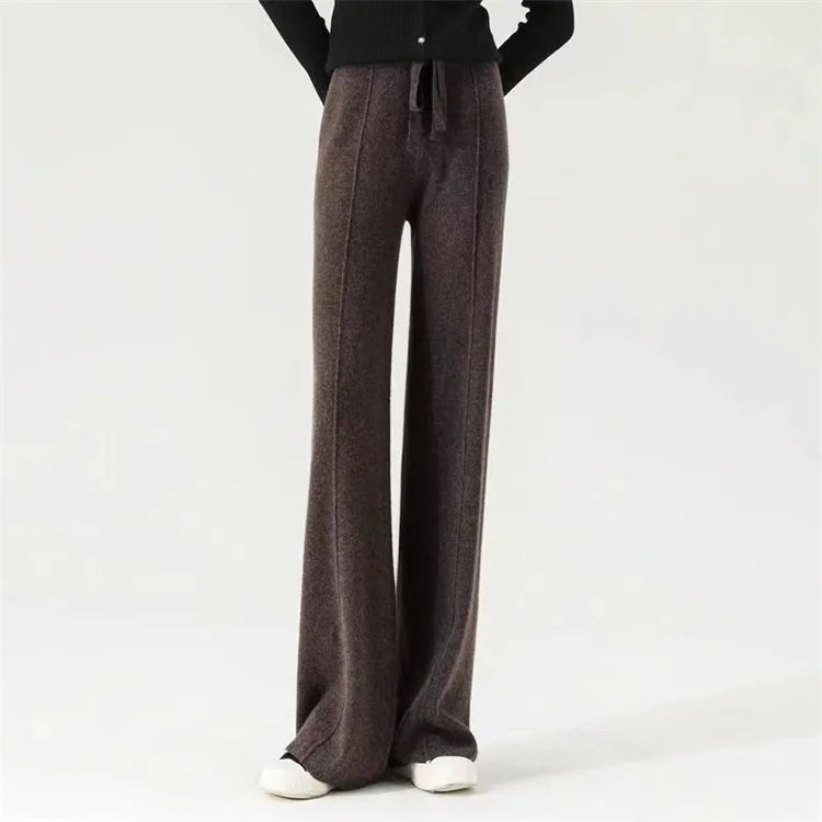 Pantalones de Lana Clásicos para Damas