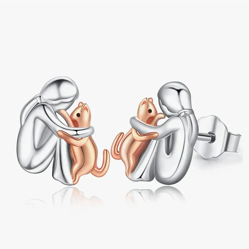 Marie Moda | Cat Embrace Earrings