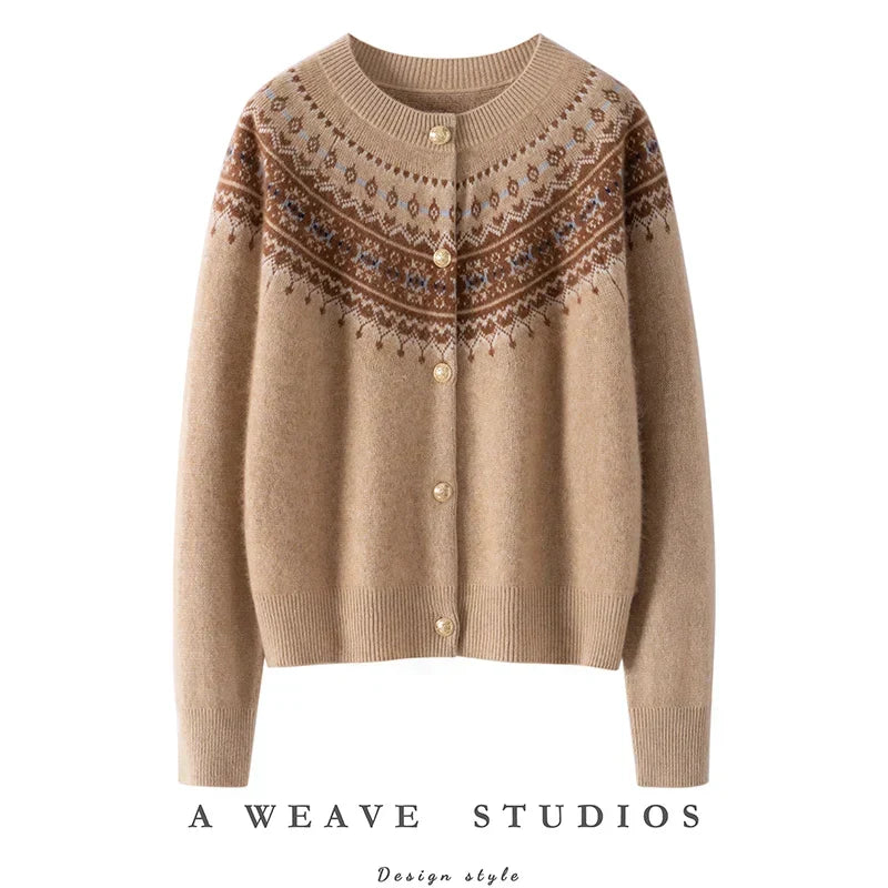 Cardigan de Cashmere Faircrest