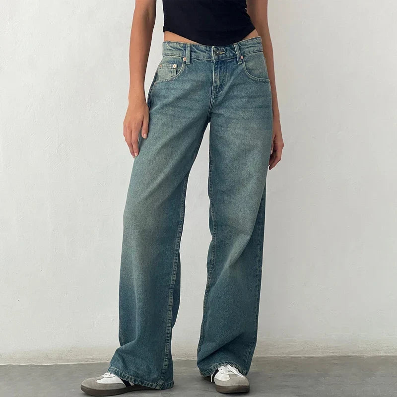 Miley Jeans de Cintura Baja