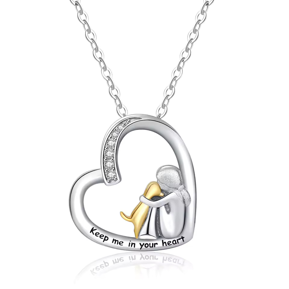 Marie Moda | Dog Embrace Necklace
