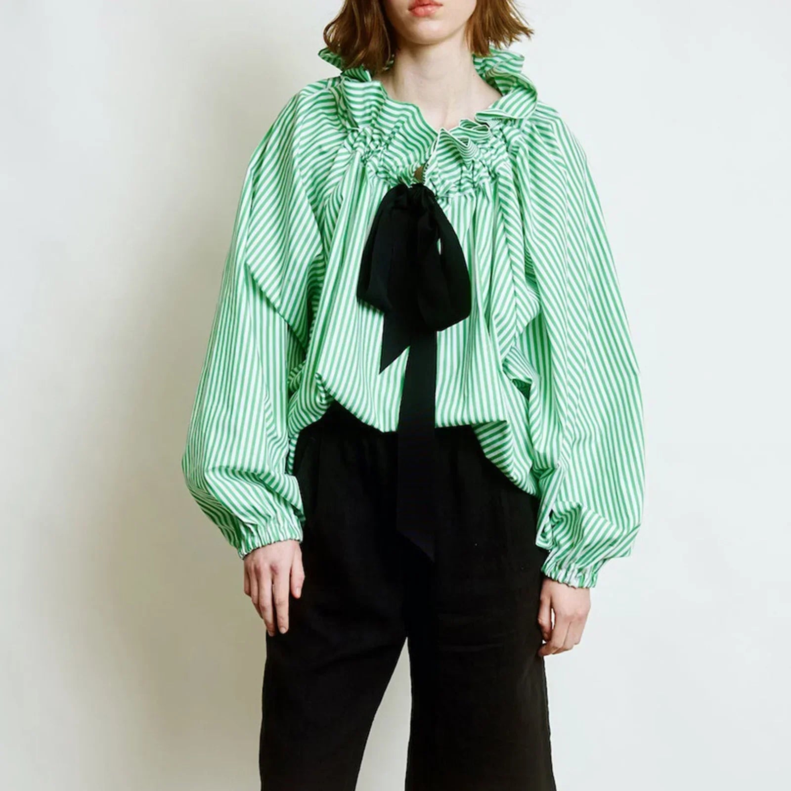 Blusa de Algodón Acampanada Bellarine