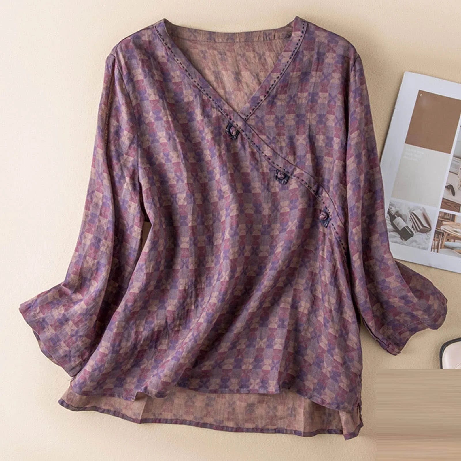 Blusa Kaien Crosswrap