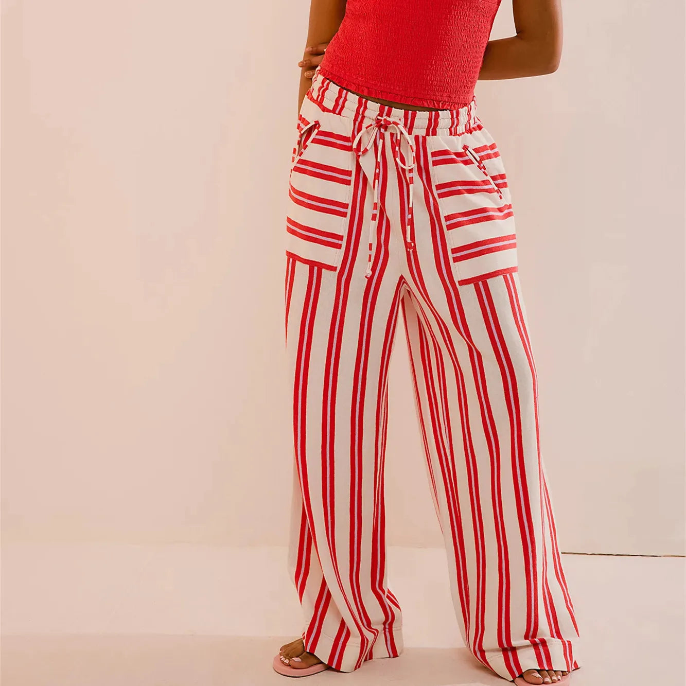 Pantalones de Lounge Rayados Everly