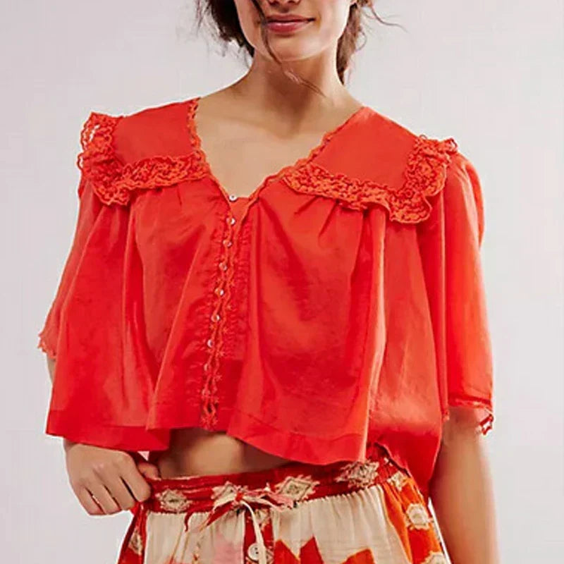 Blusa con Volantes Marais