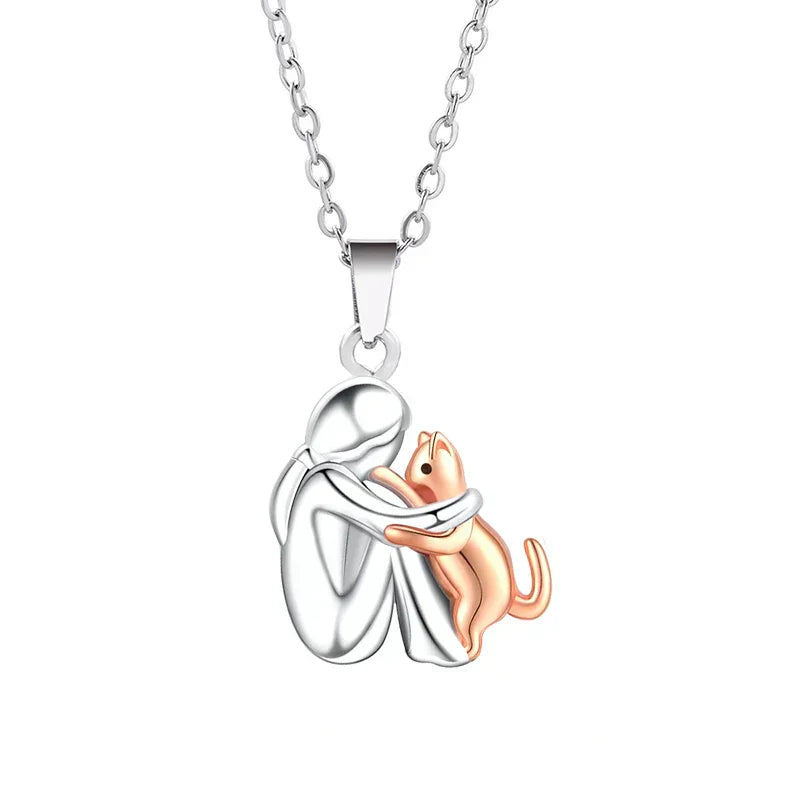 Marie Moda | Cat Embrace Necklace