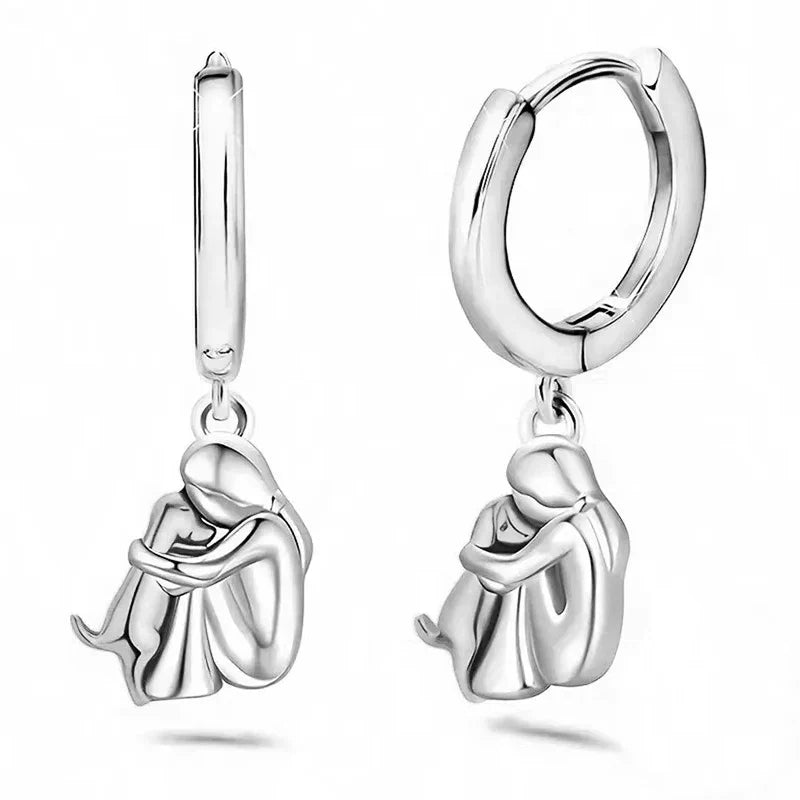 Marie Moda | Dog Embrace Earrings