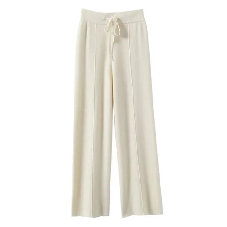 Pantalones de Lana Clásicos para Damas