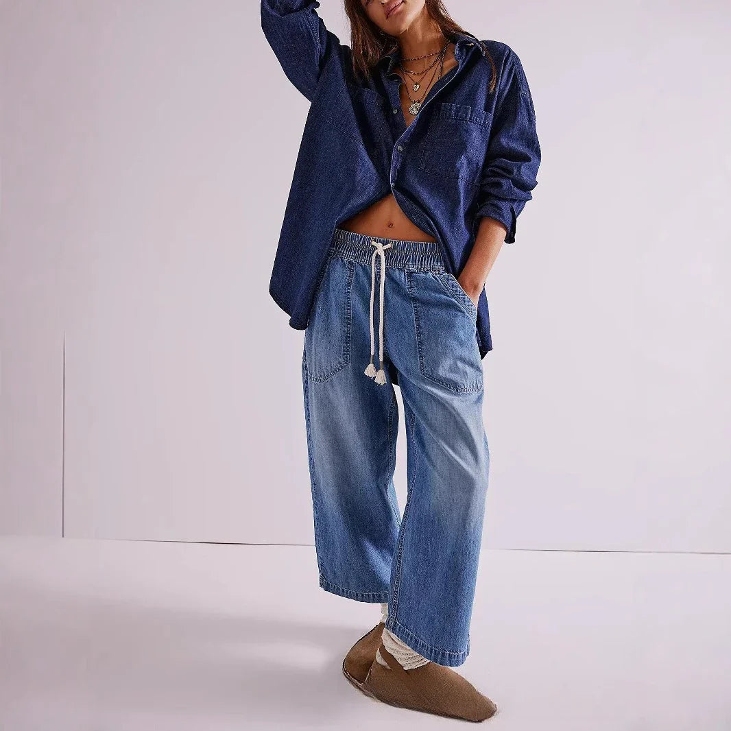 Jeans Drawstring Isla Weekender