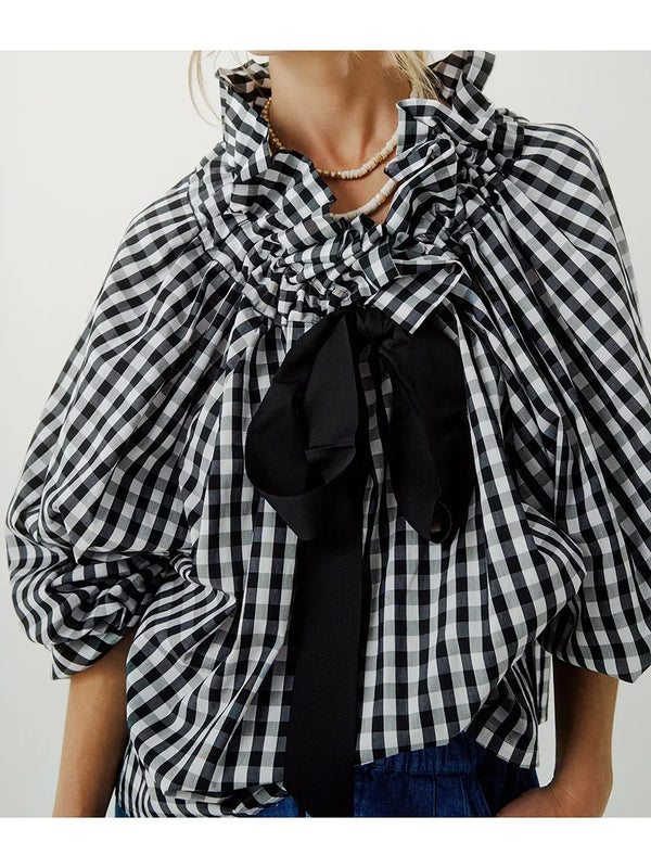 Blusa de Algodón Acampanada Bellarine