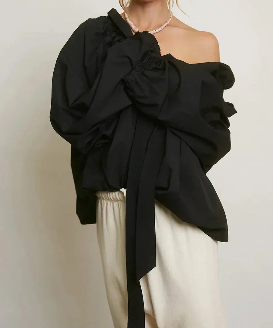 Blusa de Algodón Acampanada Bellarine