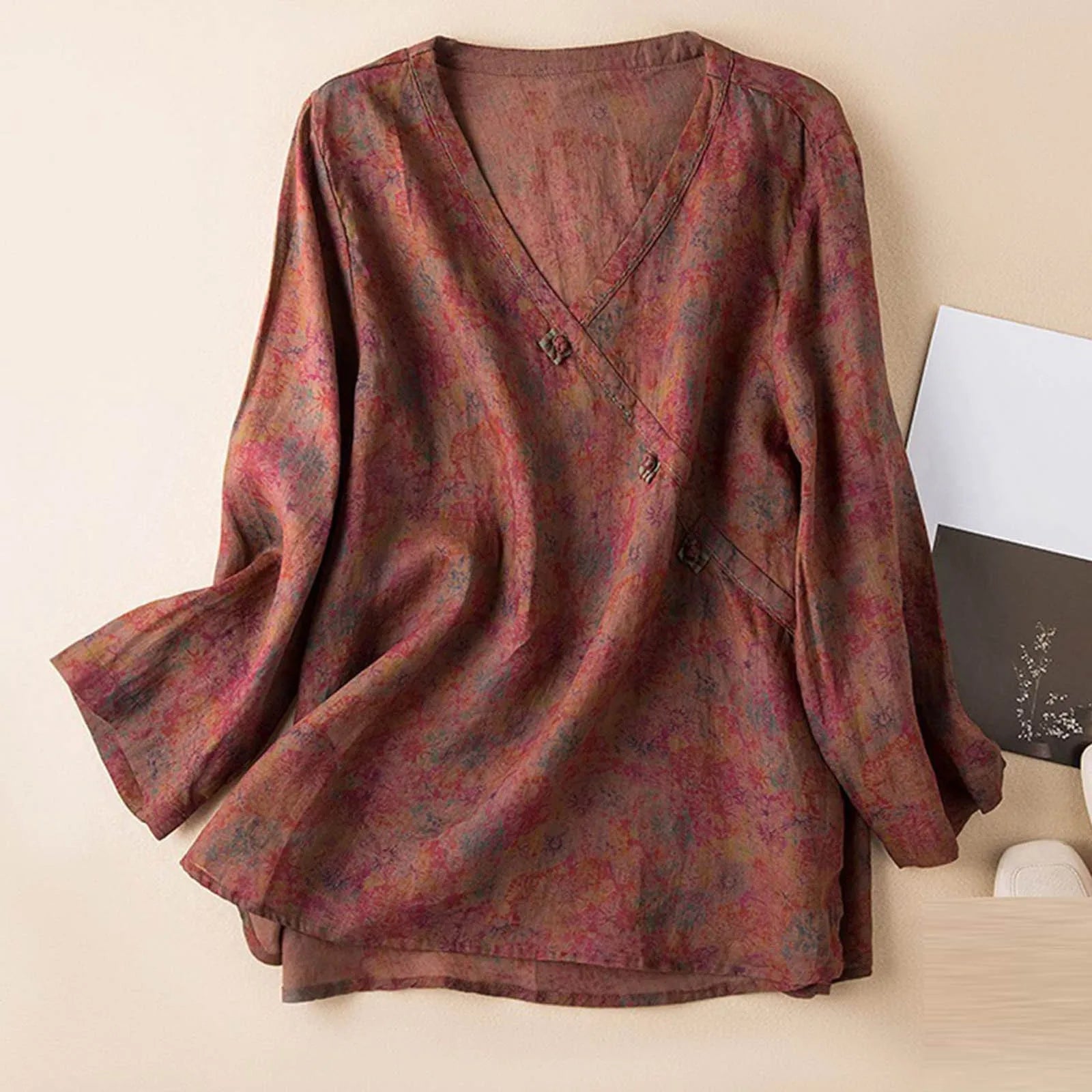 Blusa Kaien Crosswrap