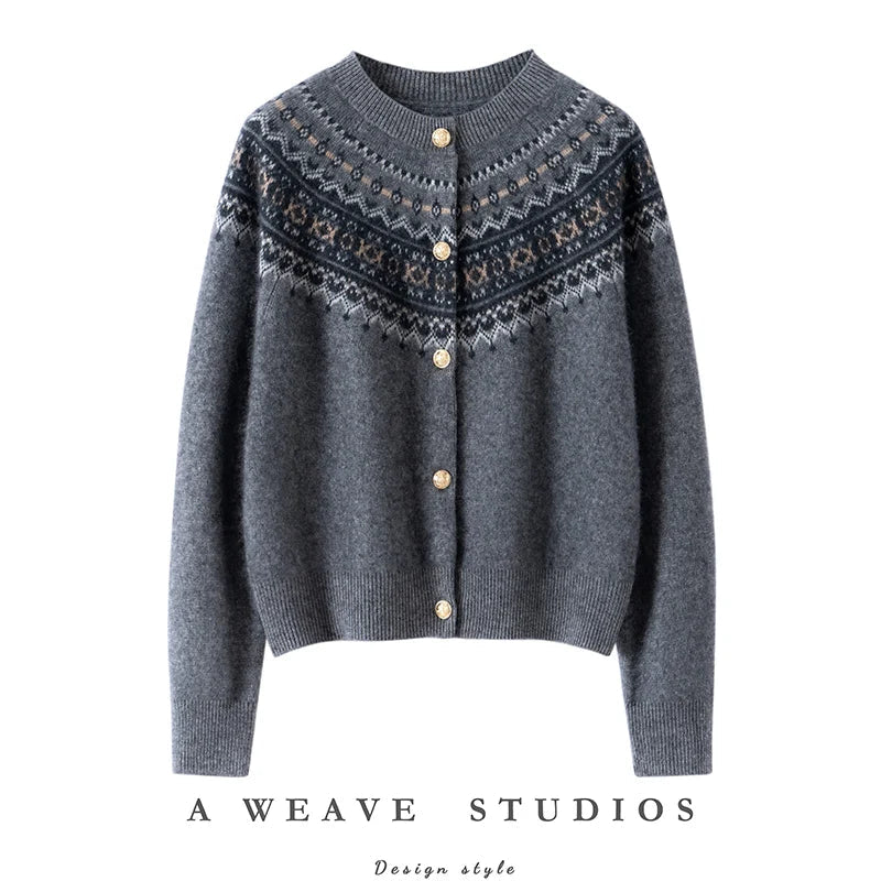 Cardigan de Cashmere Faircrest