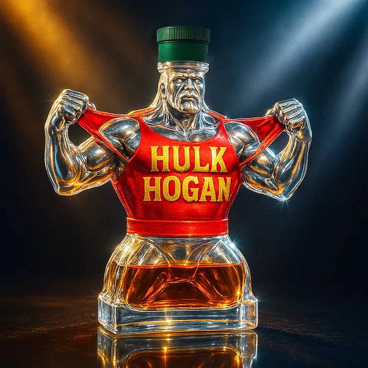 Botella de Whisky Conmemorativa HULK HOGAN 1953-2025