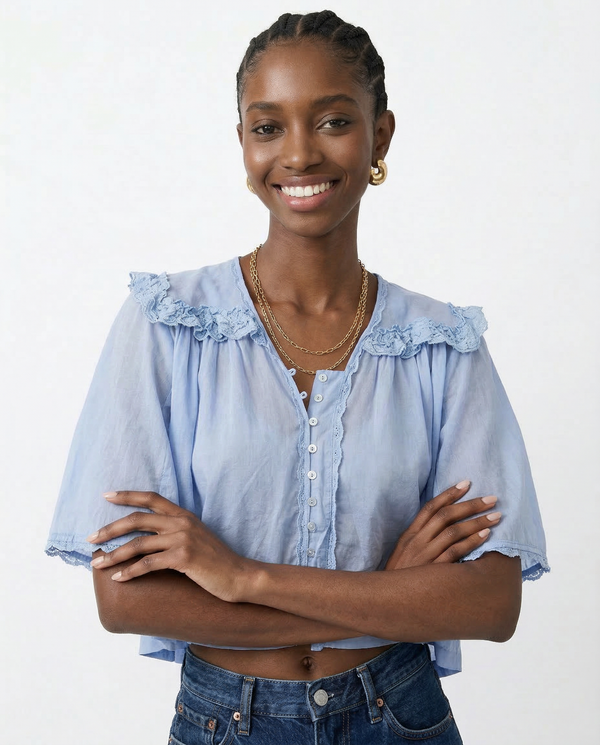 Blusa con Volantes Marais