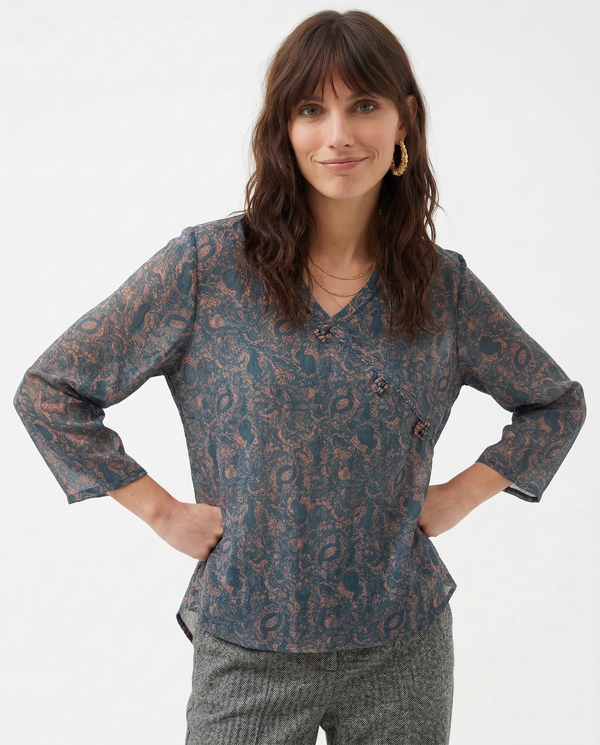 Blusa Kaien Crosswrap