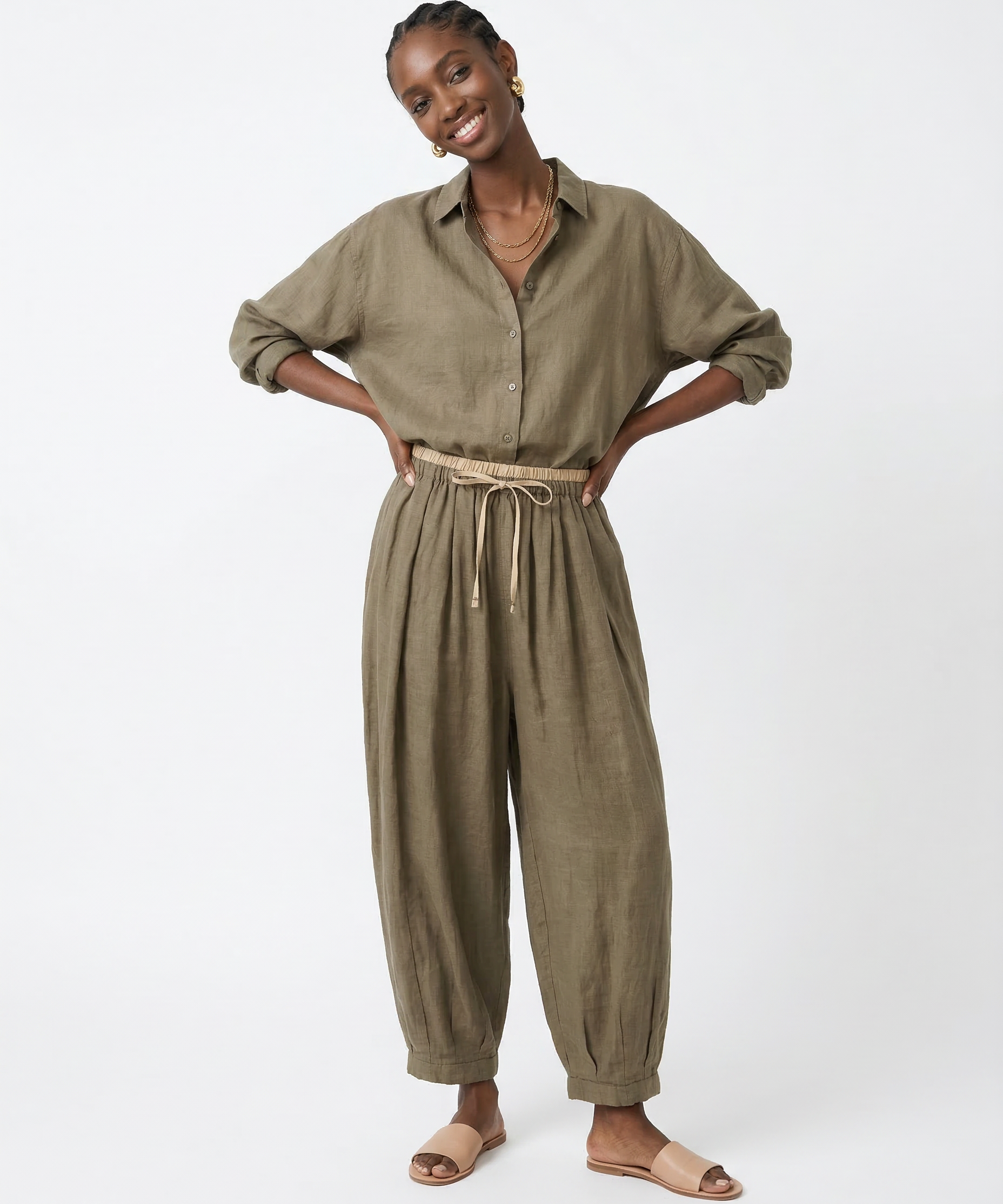 Pantalones de Lino Éline