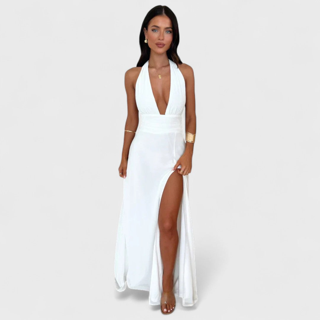 Elenor - Vestido largo de verano que resalta tu silueta