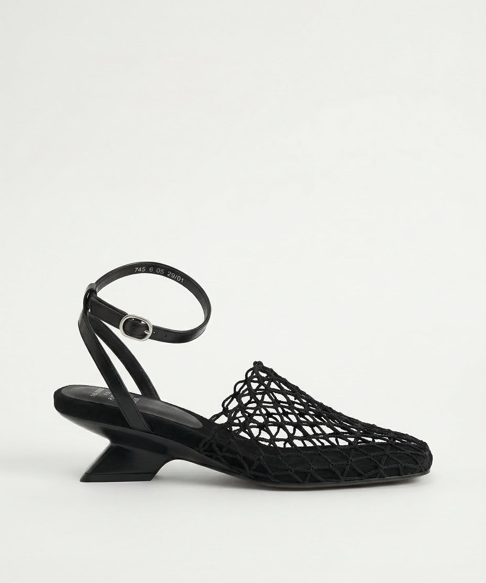 Tacones de Malla Tejida Fallon