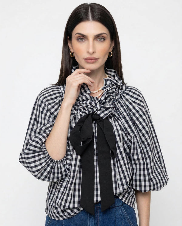 Blusa de Algodón Acampanada Bellarine