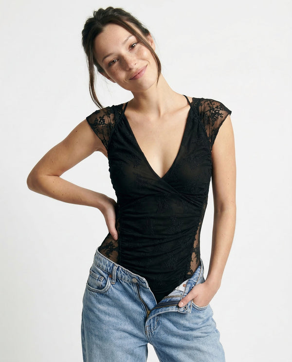 Top de Malla Verde Lumière