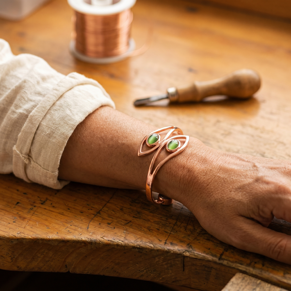 Pulsera de Cobre Ópalo