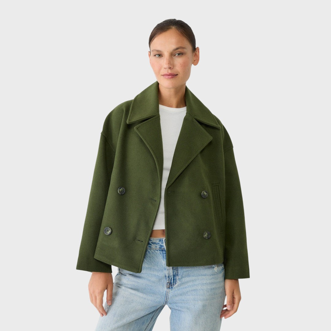 Kateřina | Chaqueta Corta Doble Botonadura